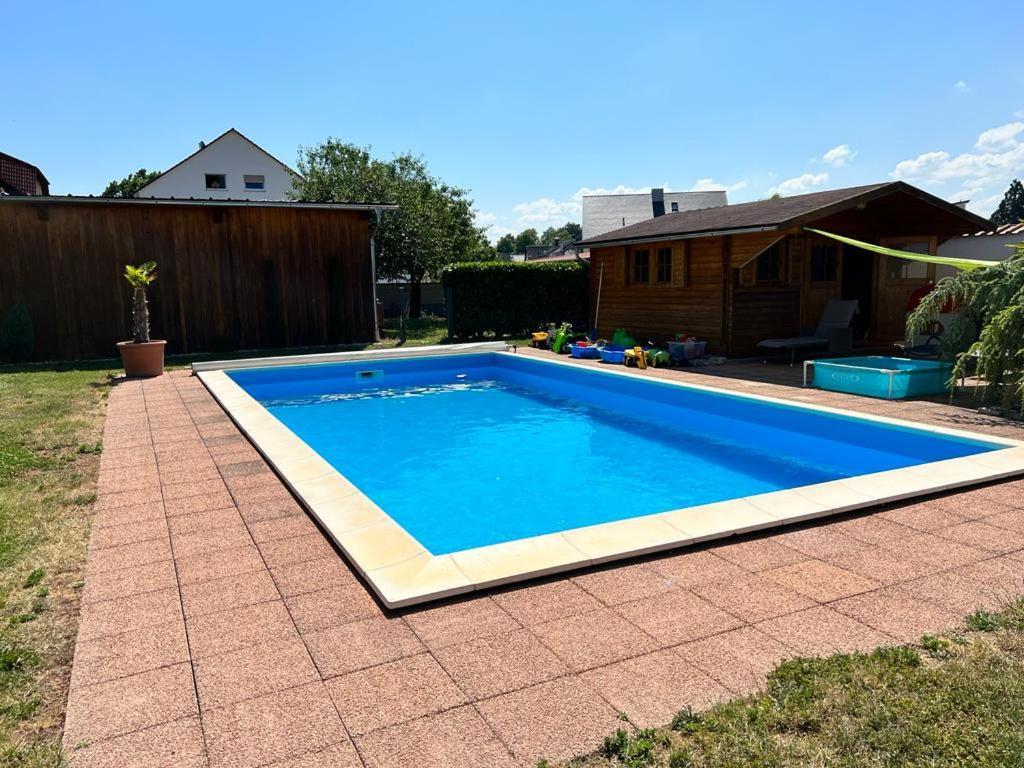 Ferienwohnungen Zur Elz - Traumhafte 160 Qm Wohnung Mit Pool Und Garten Naehe Des Europaparks Kappel-Grafenhausen Eksteriør billede